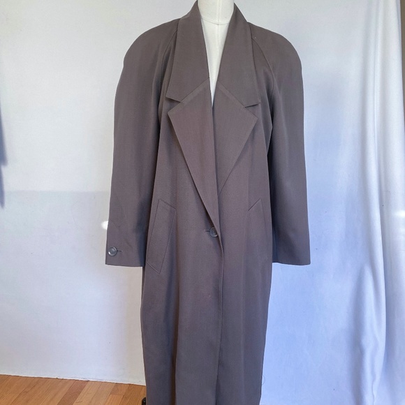 Long tan trench coat Size 8 - Picture 1 of 3